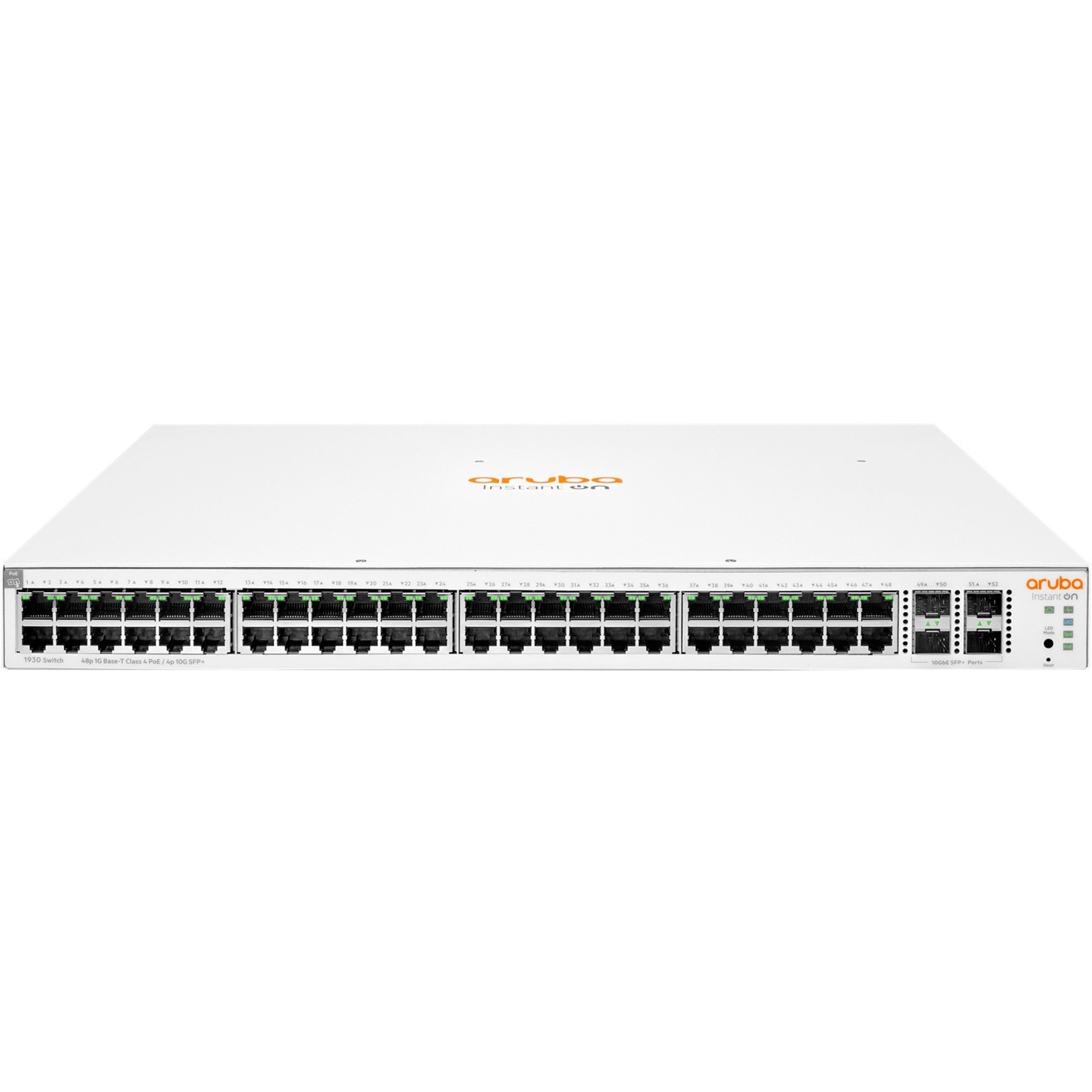 HPE Networking Instant On 1930 48G Class4 PoE 4SFP/SFP+ 370W Switch