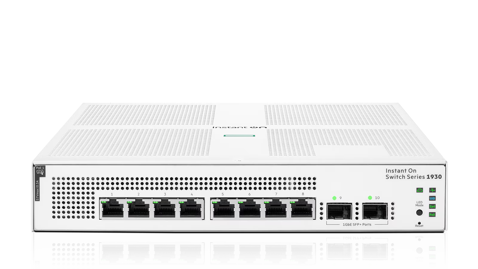 HPE Networking Instant On 1930 8G Class4 PoE 2SFP 124W Switch