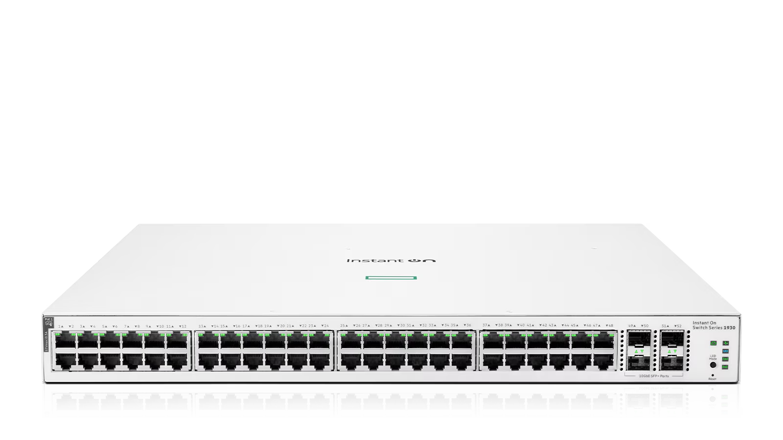HPE Networking Instant On 1930 48G Class4 PoE 4SFP/SFP+ 370W Switch
