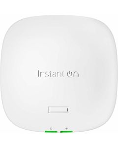 HPE Networking Instant On Access Point AP21 2x2 WiFi 6 Indoor Wireless Access Point | Single-Room, Secure, Smart Mesh Support | Power Source Not Included