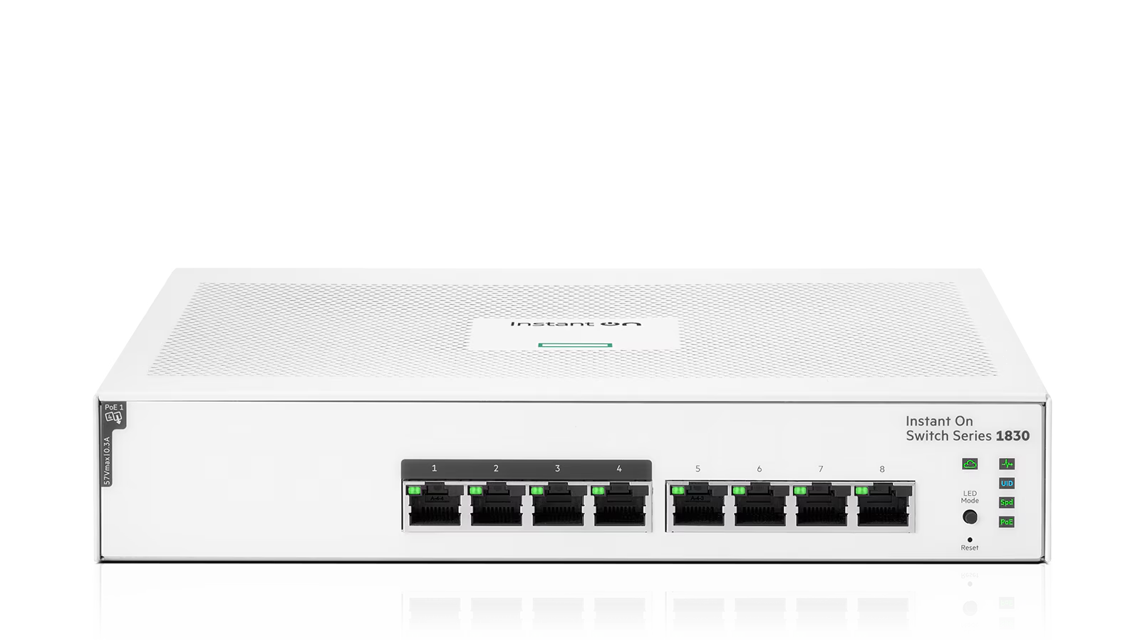 HPE Networking Instant On 1830 8G 4p Class4 PoE 65W Switch